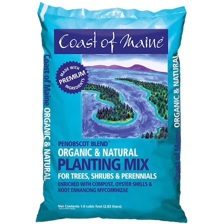 Coast Of Maine Coast of Maine Penobscot Blend Organic All Purpose Planting Soil 1 cu ft 1CBPCPM1CF80